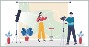 ホームページに使用する写真撮影のイメージ